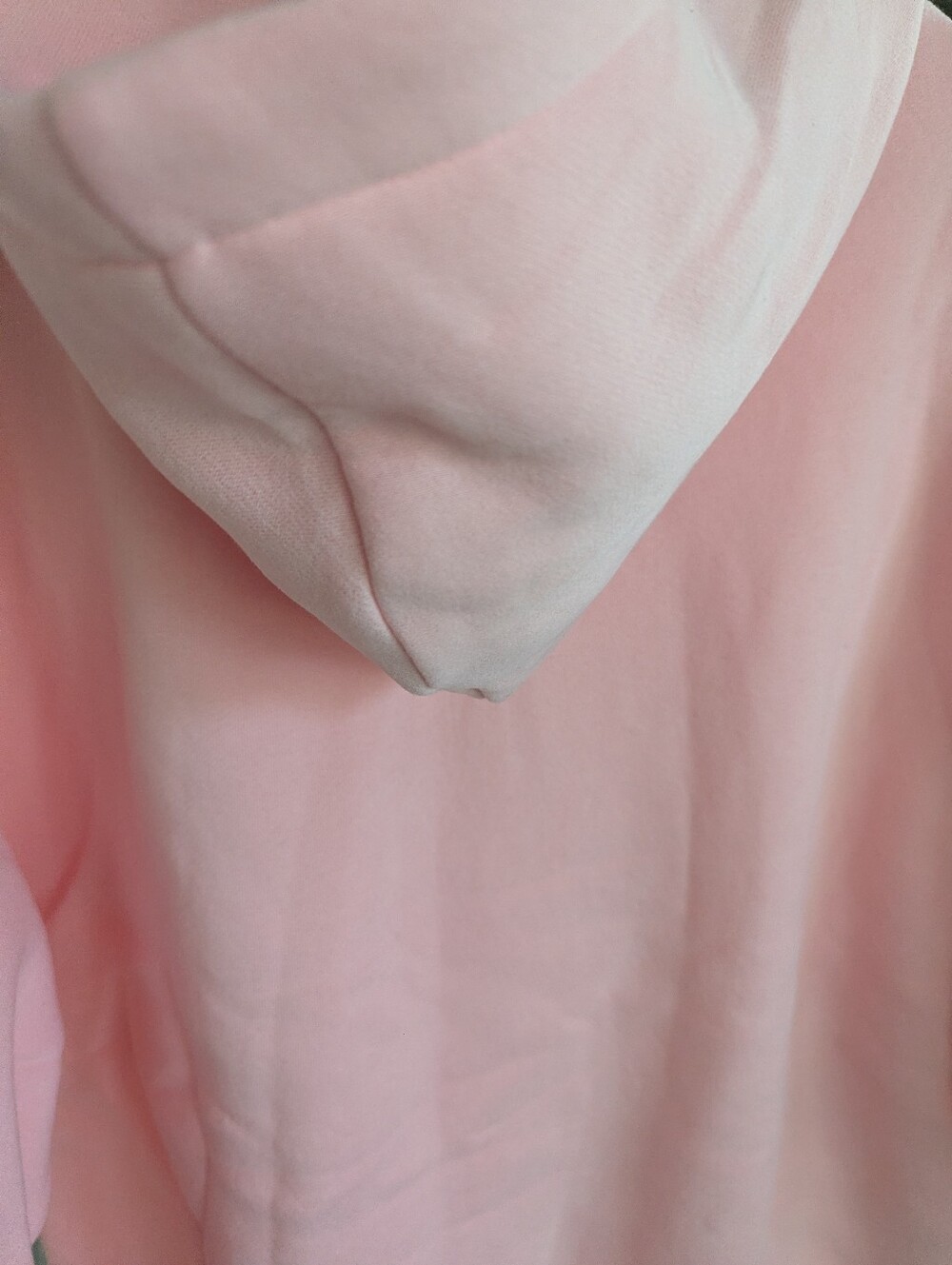 Comfrt Women's Oversized Pink Hoodie Pullover Sweatshirt Small - Picture 5 of 7